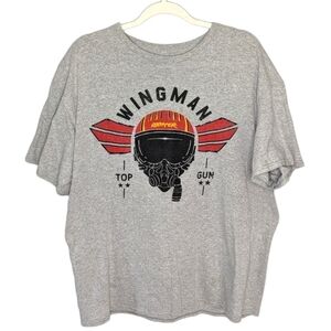 Top Gun Maverick Wingman Air Force airman helmet graphic Tshirt size men's XL